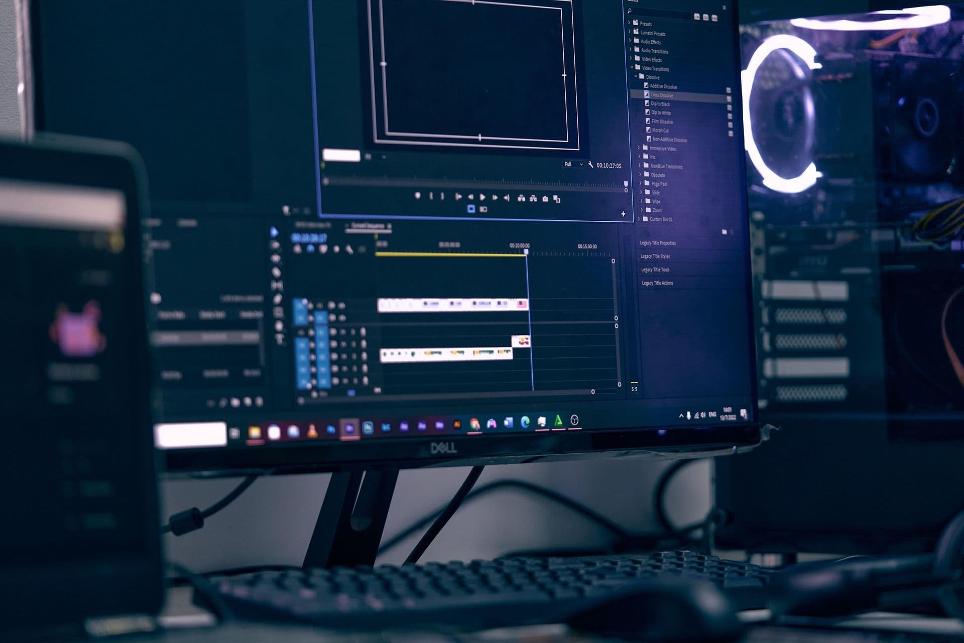 Editing process still